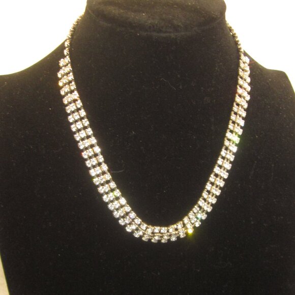 Vintage Bling Choker Necklace - Picture 1 of 3